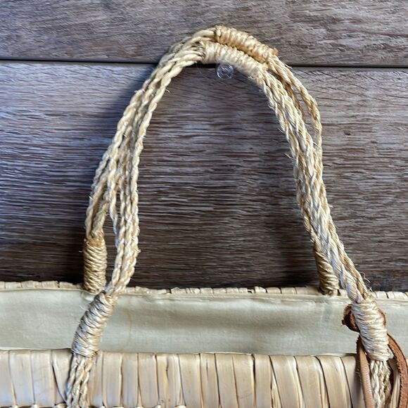 Nine West Straw Floral Bag - Picture 3 of 8